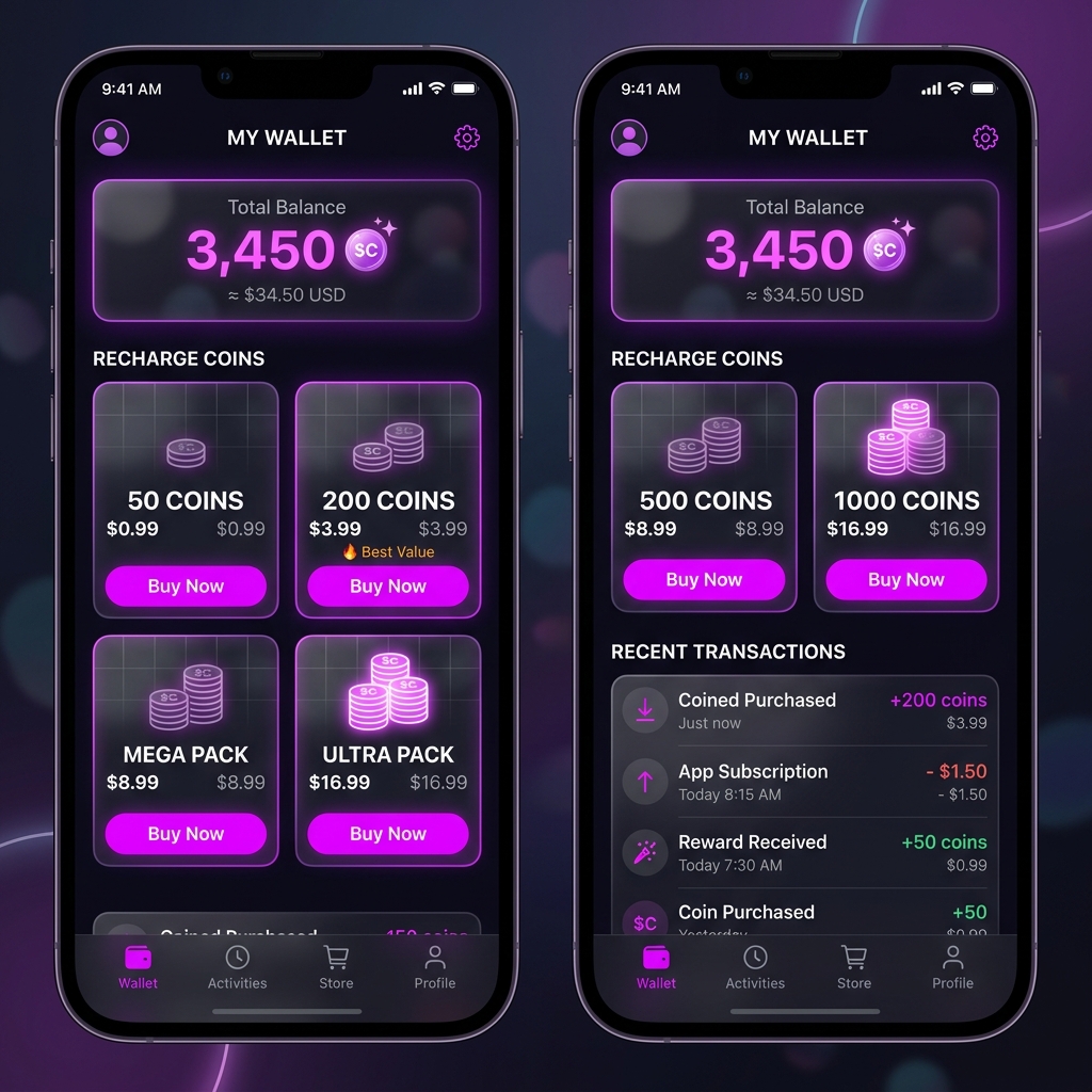 Wallet Screen